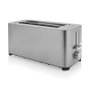 Princess 142402 Tostadora de Acero Inoxidable 1400W con 2 Ranuras Largas